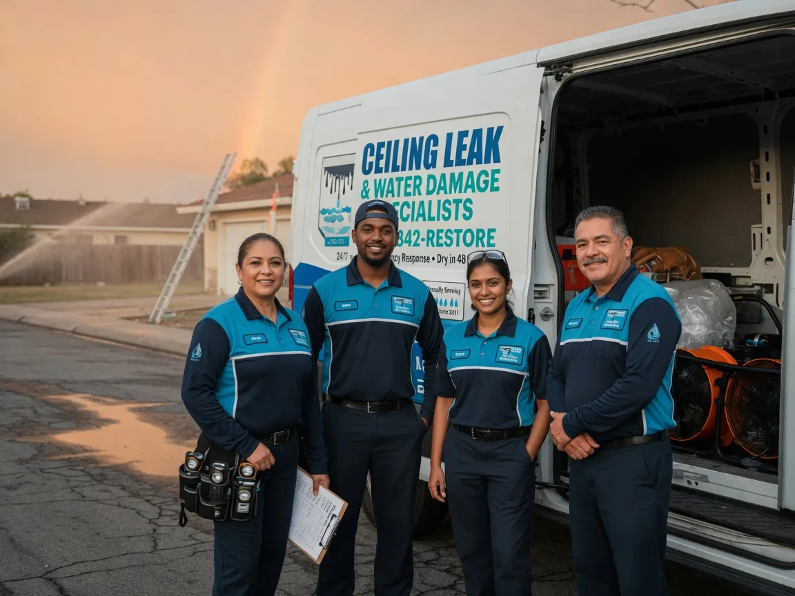 Ceiling Leak Cleanup company in Percival, IA