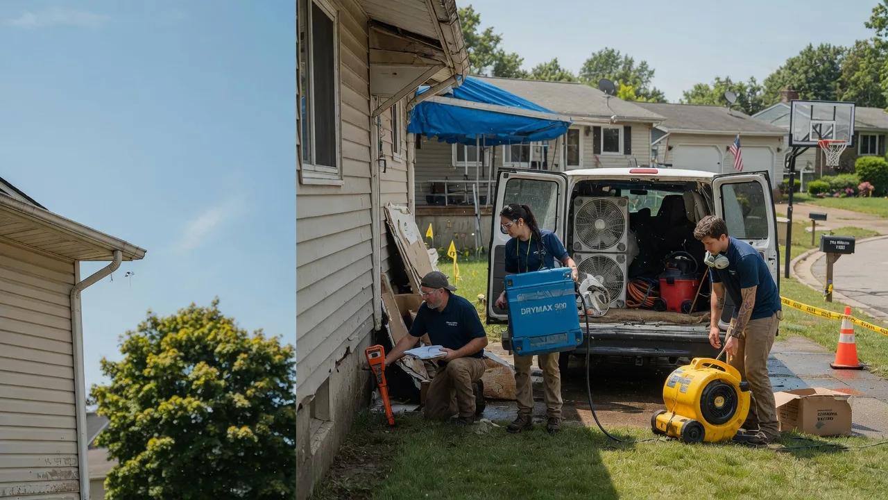 Ceiling Leak Cleanup in Percival, IA near me